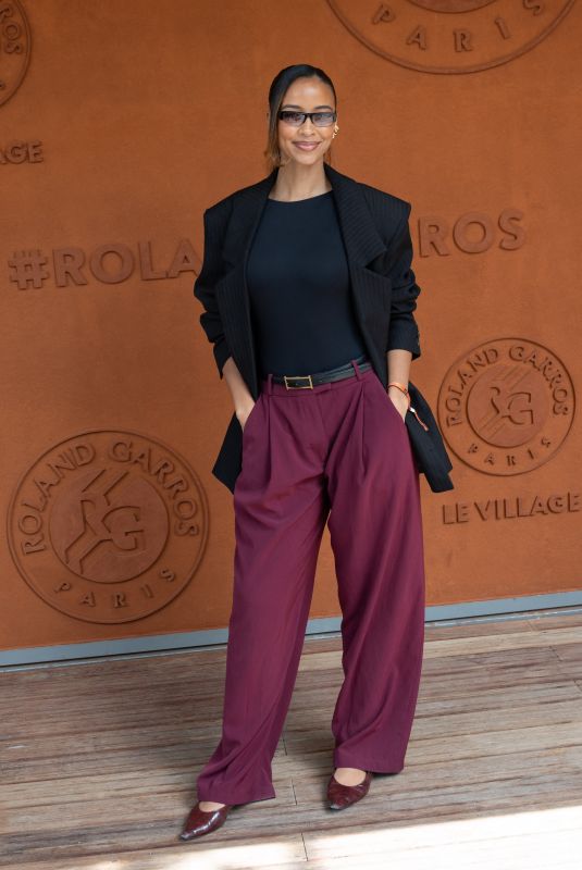 FLORA COQUEREL at French Tennis Open at Roland Garros in Paris 06/04/2026