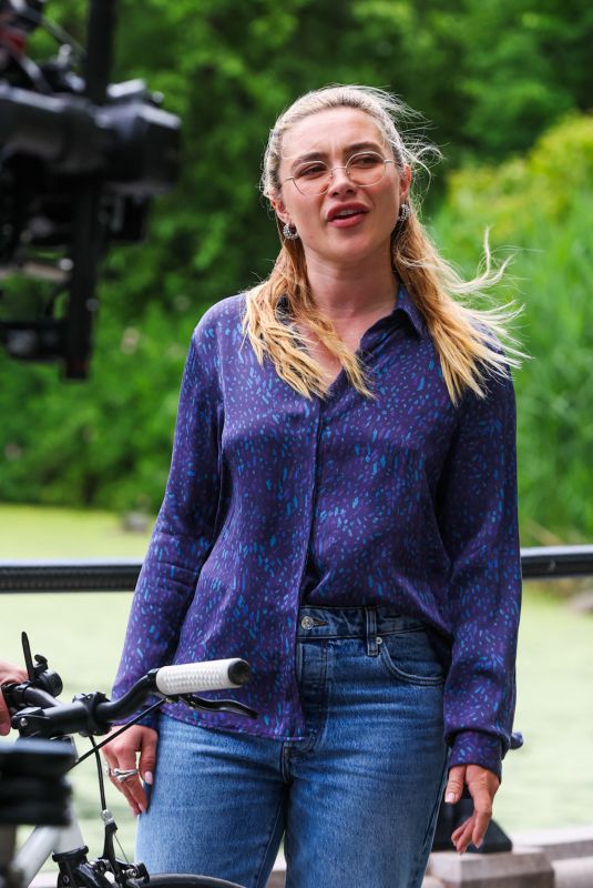 FLORENCE PUGH on the Set of 42.6 Years in New York City 06/18/2026