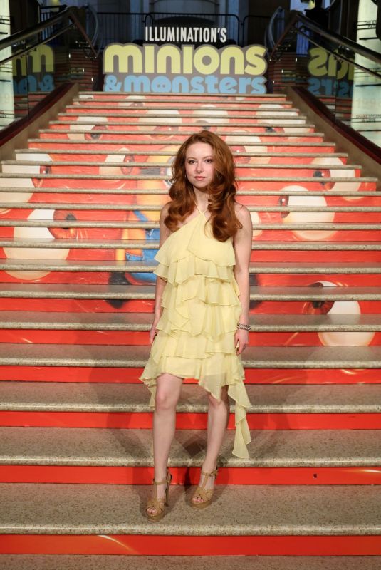 FRANCESCA CAPALDI at Minions & Monsters Premiere in Hollywood 06/28/2026