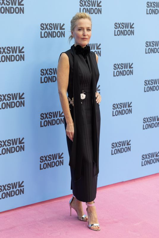 GILLIAN ANDERSON at Teenage Sex and Death in Camp Miasma Premiere and Q&A at SXSW London 2026 06/06/2026