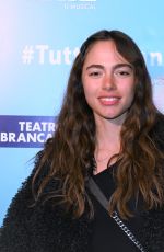 GIULIA PETRONIO at Tutti Parlano di Jamie (Everyone Talks About Jamie) Musical Photocall at National Theater in Milan 03/16/2023