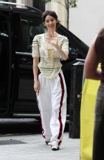 GRACIE ABRAMS Arrives at BBC Radio One to Performs in Live Lounge in London 06/18/2026