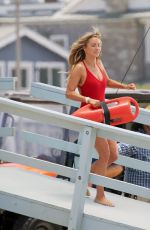 HASSIE HARRISON and SHAY MITCHELL Filming Baywatch Reboot in Venice Beach 06/22/2026