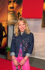 HILARY DUFF at Remember the Titans Premiere at Rose Bowl in Pasadena 09/23/2000