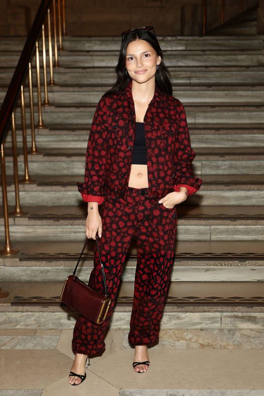 INDE NAVARRETTE at Marc Jacobs Spring 2027 Runway Show at New York Public Library in New York City 06/29/2026