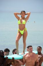 IRIS KENDALL ina a Neon Bikini on the Beach in Miami Beach 06/04/2026