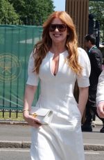 ISLA FISHER Arrives at Wimbledon in London 06/29/2026