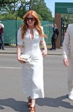 ISLA FISHER Arrives at Wimbledon in London 06/29/2026