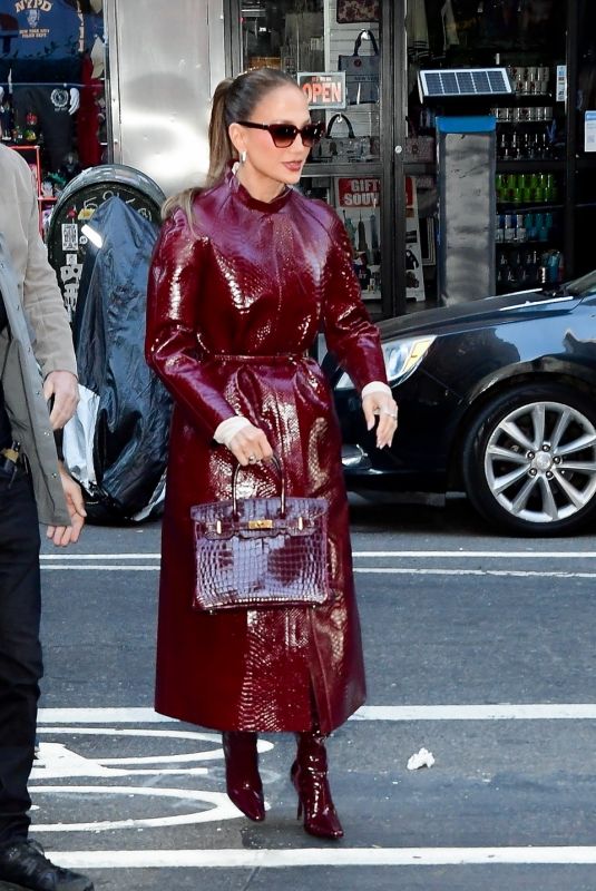 JENNIFER LOPEZ Made a Fierce Early-morning Appearance in New York City 06/02/2026