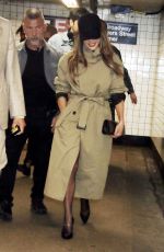 JENNIFER LOPEZ on the Way to Tape an Episode of SubwayTakes with Kareem Rahma in New York City 06/02/2026