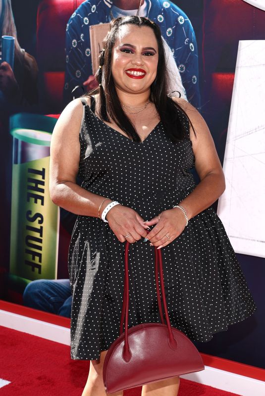 JENNIFER MORALES at Scary Movie World Premiere at Paramount Theatre in Los Angeles 06/03/2026