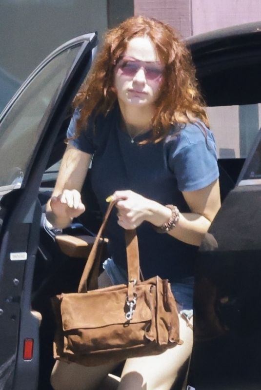 JOEY KING Arrives at a Nail Salon in Los Feliz 06/14/2026