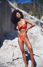 JULIANA NALU at a Photoshoot at Rocky Beach, June 2025