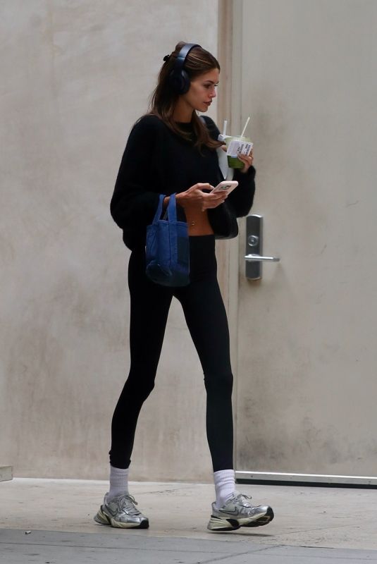KAIA GERBER Heading to a Workout in Los Angeles 06/19/2026
