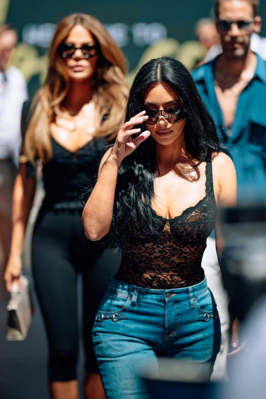 KIM and KHLOE KARDASHIAN Arrives in Monaco Grand Prix 06/05/2026