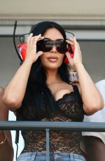 KIM KARDASHIAN at a Paddock at F1 Grand Prix of Monaco in Monte-Carlo 06/06/2026
