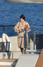 KYLIE JENNER a Her Luxury Yacht Holiday in Porto Cervo 06/16/2026