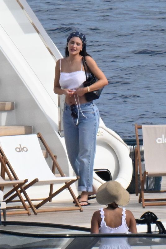 KYLIE JENNER a Her Luxury Yacht Holiday in Porto Cervo 06/16/2026