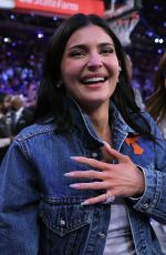KYLIE JENNER and Timothee Chalamet at Game 4 of the NBA Finals in New York City 06/10/2026