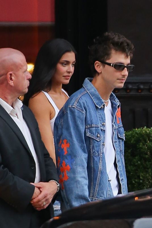 KYLIE JENNER and Timothee Chalamet Leaves Their Hotel in New York 10/06/2026
