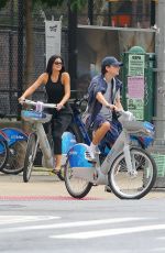 KYLIE JENNER and Timothee Chalamet Out for Bike Ride in New York City 06/17/2026