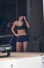 KYLIE JENNER at a Workout Session at a Luxury Superyacht in Sardinia 06/15/2026