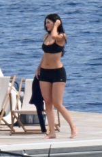 KYLIE JENNER at a Workout Session at a Luxury Superyacht in Sardinia 06/15/2026