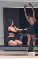 KYLIE JENNER at a Workout Session at a Luxury Superyacht in Sardinia 06/15/2026