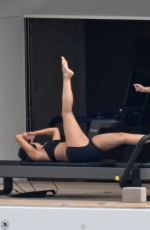 KYLIE JENNER at a Workout Session at a Luxury Superyacht in Sardinia 06/15/2026
