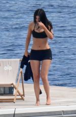 KYLIE JENNER at a Workout Session at a Luxury Superyacht in Sardinia 06/15/2026