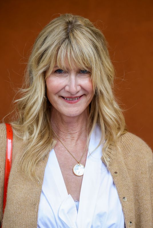 LAURA DERN at 2026 French Open in Paris 06/06/2026