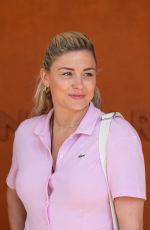 LAURE BOULLEAU at French Tennis Open at Roland Garros in Paris 05/25/2026