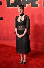 LILY COLLIAS at Cape Fear World Premiere in Los Angeles 06/02/2026