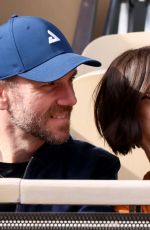 LILY COLLINS at Day Eight of 2026 French Open in Paris 05/31/2026