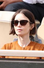 LILY COLLINS at Day Eight of 2026 French Open in Paris 05/31/2026