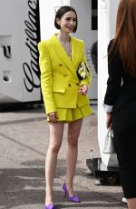 LILY COLLINS at Previews of F1 Grand Prix of Monaco in Monte-Carlo 06/04/2026