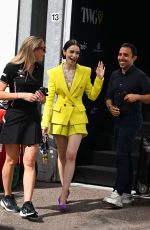 LILY COLLINS at Previews of F1 Grand Prix of Monaco in Monte-Carlo 06/04/2026