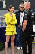LILY COLLINS at Previews of F1 Grand Prix of Monaco in Monte-Carlo 06/04/2026