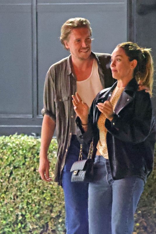 LILY JAMES and Alex Cameron Night Out in Los Angeles 06/25/2026