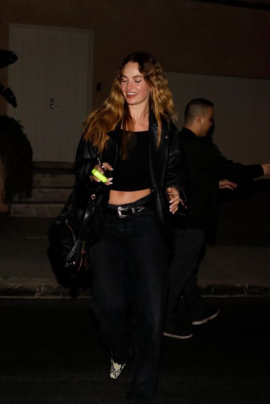 LILY JAMES Leaves Chateau Marmont in West Hollywood 06/13/2026