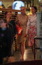 LILY-ROSE DEPP Leaves a Dinner with Friends at Connie and Ted