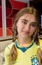 LIZZY GREENE at 2026 FIFA World Cup Game Brazil vs Morocco in New York 06/13/2026