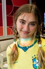 LIZZY GREENE at 2026 FIFA World Cup Game Brazil vs Morocco in New York 06/13/2026