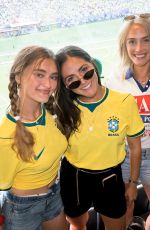 LIZZY GREENE at 2026 FIFA World Cup Game Brazil vs Morocco in New York 06/13/2026