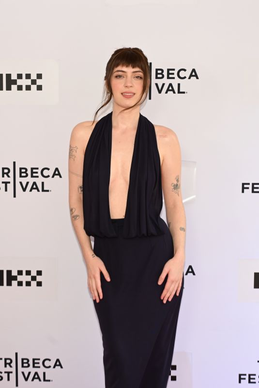 LIZZY MCALPINE at Only What We Carry Premiere at Tribeca Film Festival in New York 06/06/2026