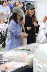 LUCY HALE Out Shopping at Farmer