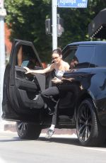 LUCY HALE Out Walking Her Dogs in Studio City 06/25/2026