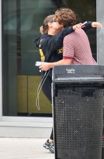 MADELYN CLINE Meets up with Lukas Gage in New York 06/14/2026