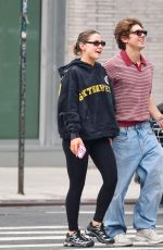 MADELYN CLINE Meets up with Lukas Gage in New York 06/14/2026