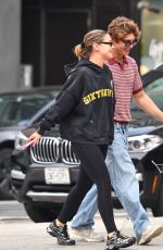 MADELYN CLINE Meets up with Lukas Gage in New York 06/14/2026